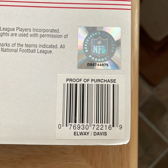 Starting Lineup Football NFL Classic Doubles John Elway and Terrell Davis - Picture 7 of 8